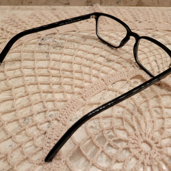 WARBY PARKER HARDY 100 MEDIUM EYEGLASSES SUNGLASSES BLACK FRAMES 51-18-145 CASE - Picture 6 of 14